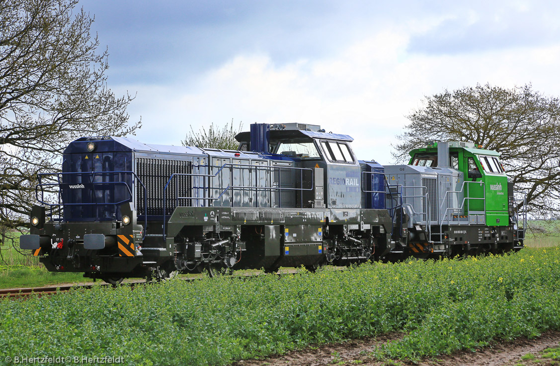 Eisenbahn in und um Kiel.