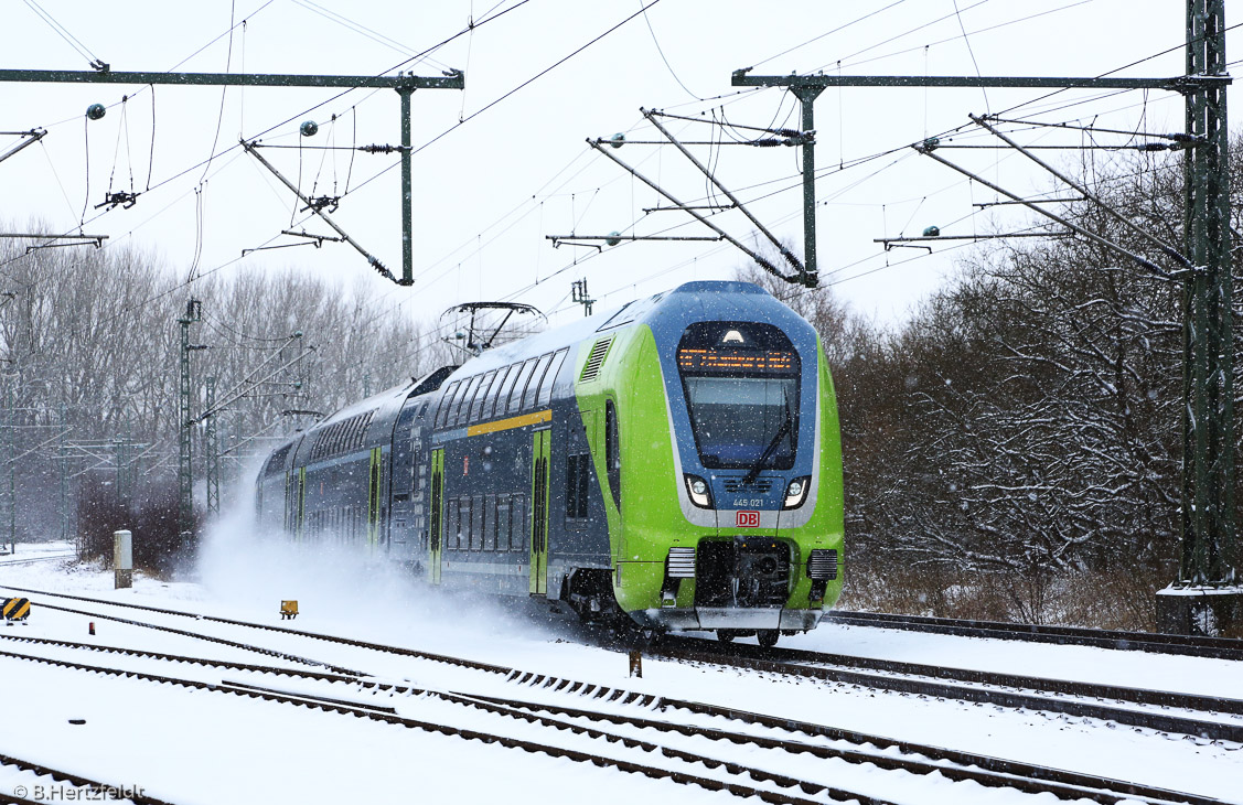 Eisenbahn in und um Kiel.