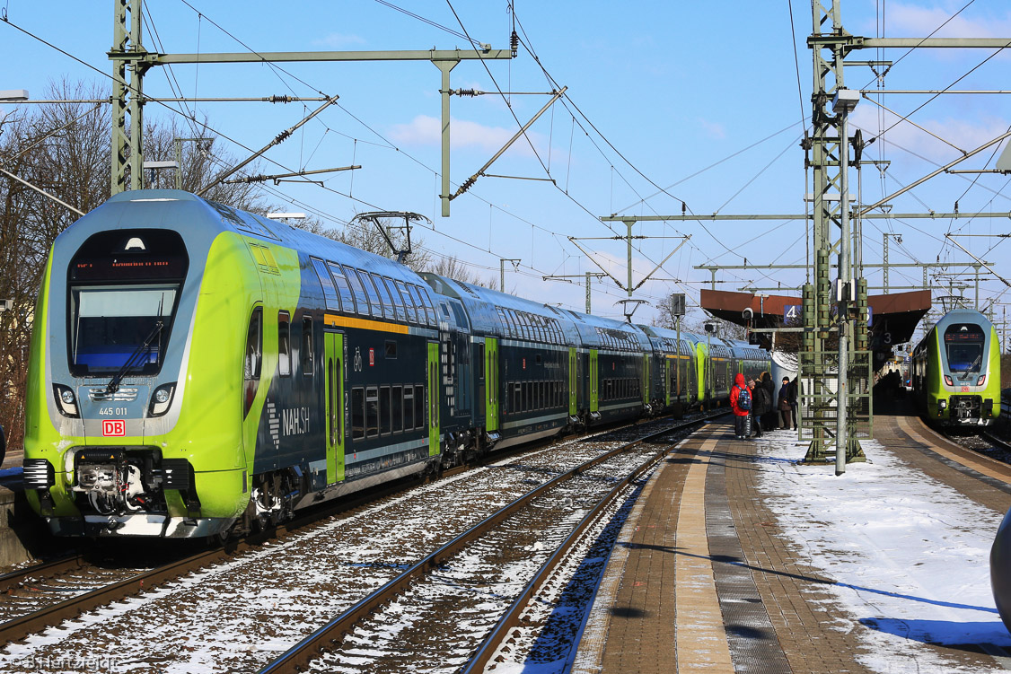 Eisenbahn in und um Kiel.