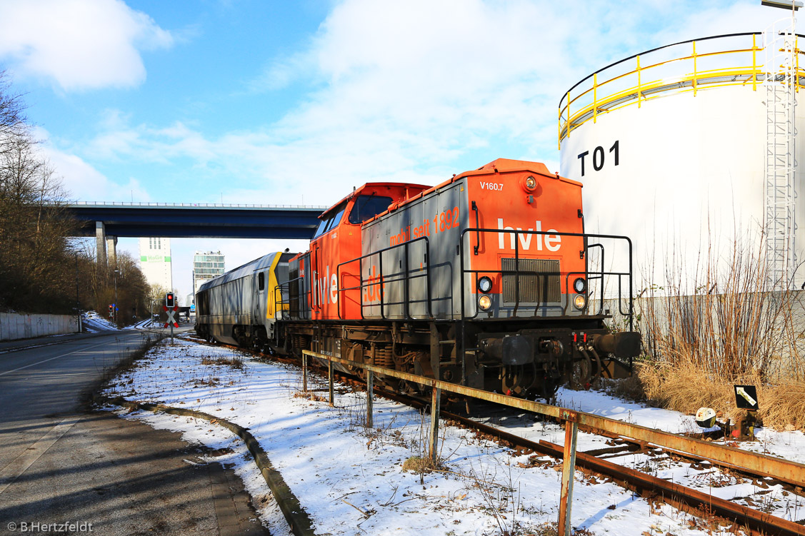 Eisenbahn in und um Kiel.