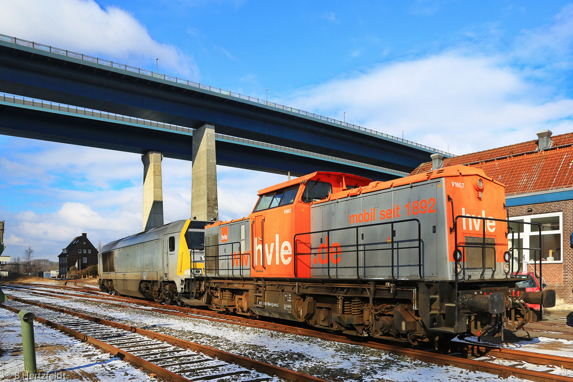 Eisenbahn in und um Kiel.