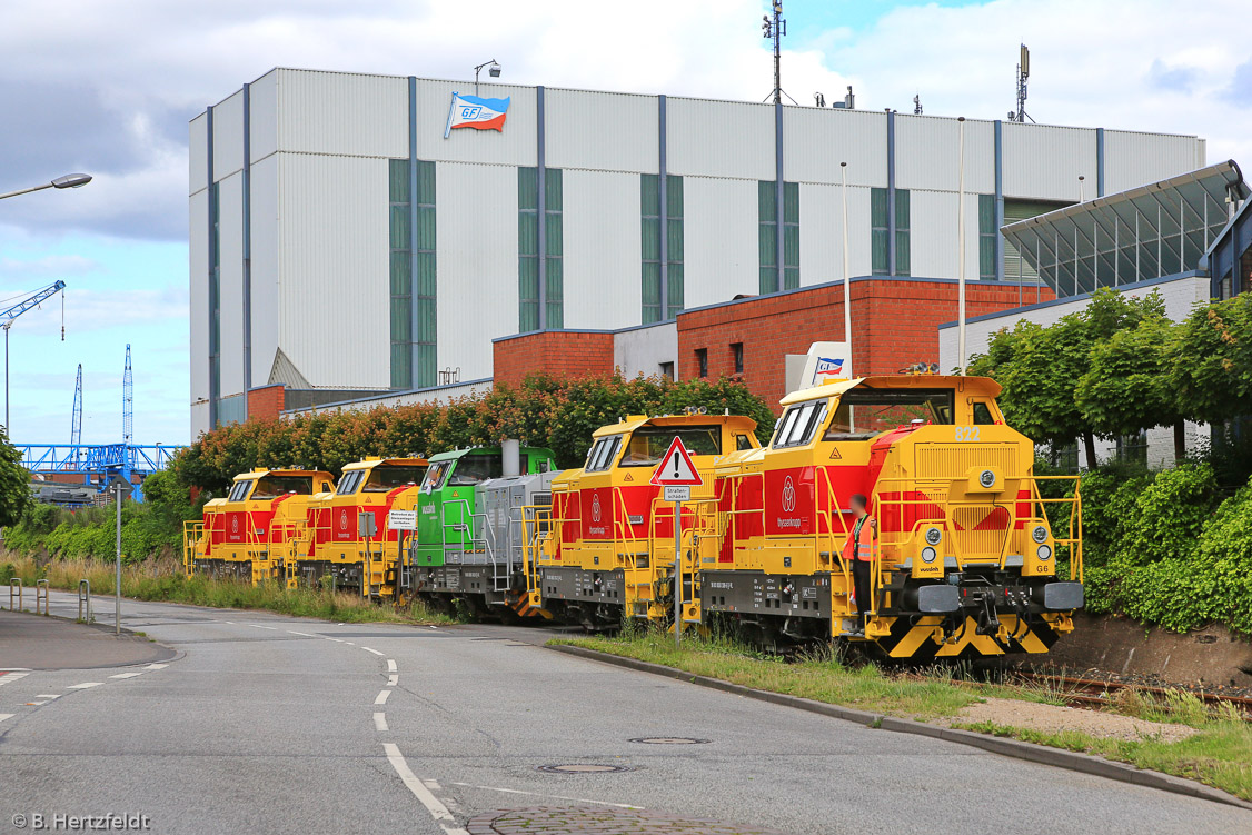 Eisenbahn in und um Kiel