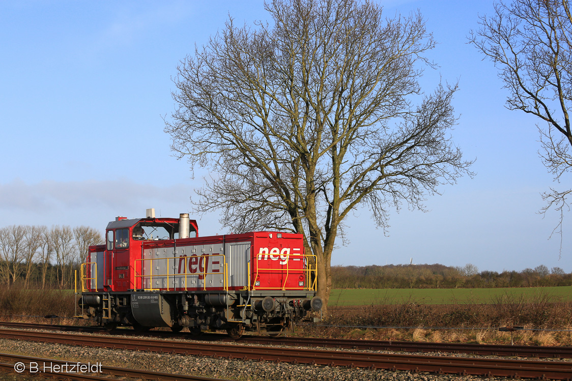 Eisenbahn in und um Kiel.